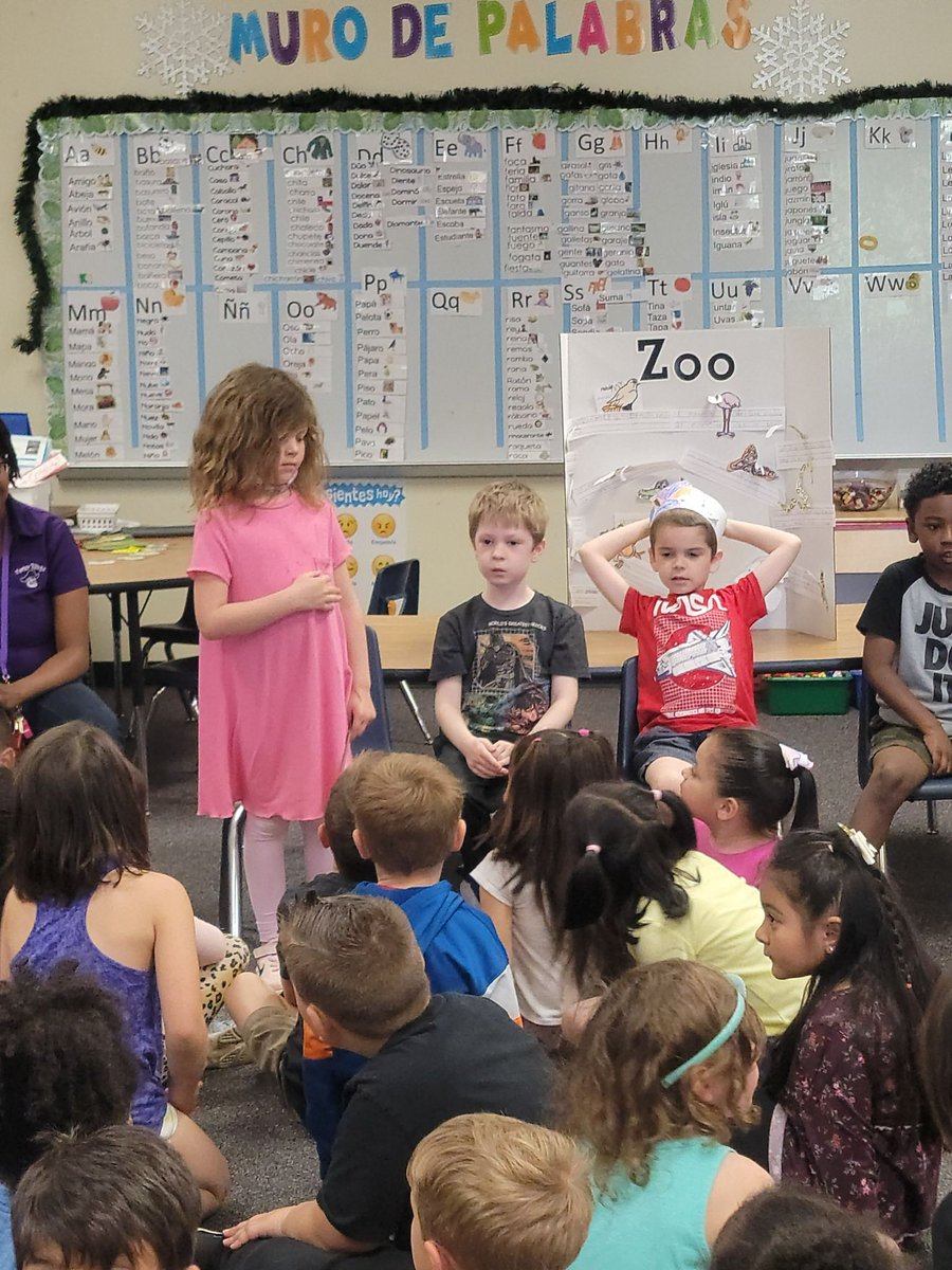 Kindergarten DLI did a great job teaching their mates about animals in South America and they even taught them how to say it in Spanish. Thanks to <a href="/Keibis61048935/">Keibis</a> <a href="/cllawren/">Cheryl Lawrence</a> <a href="/ParticipateLrng/">Participate Learning</a>