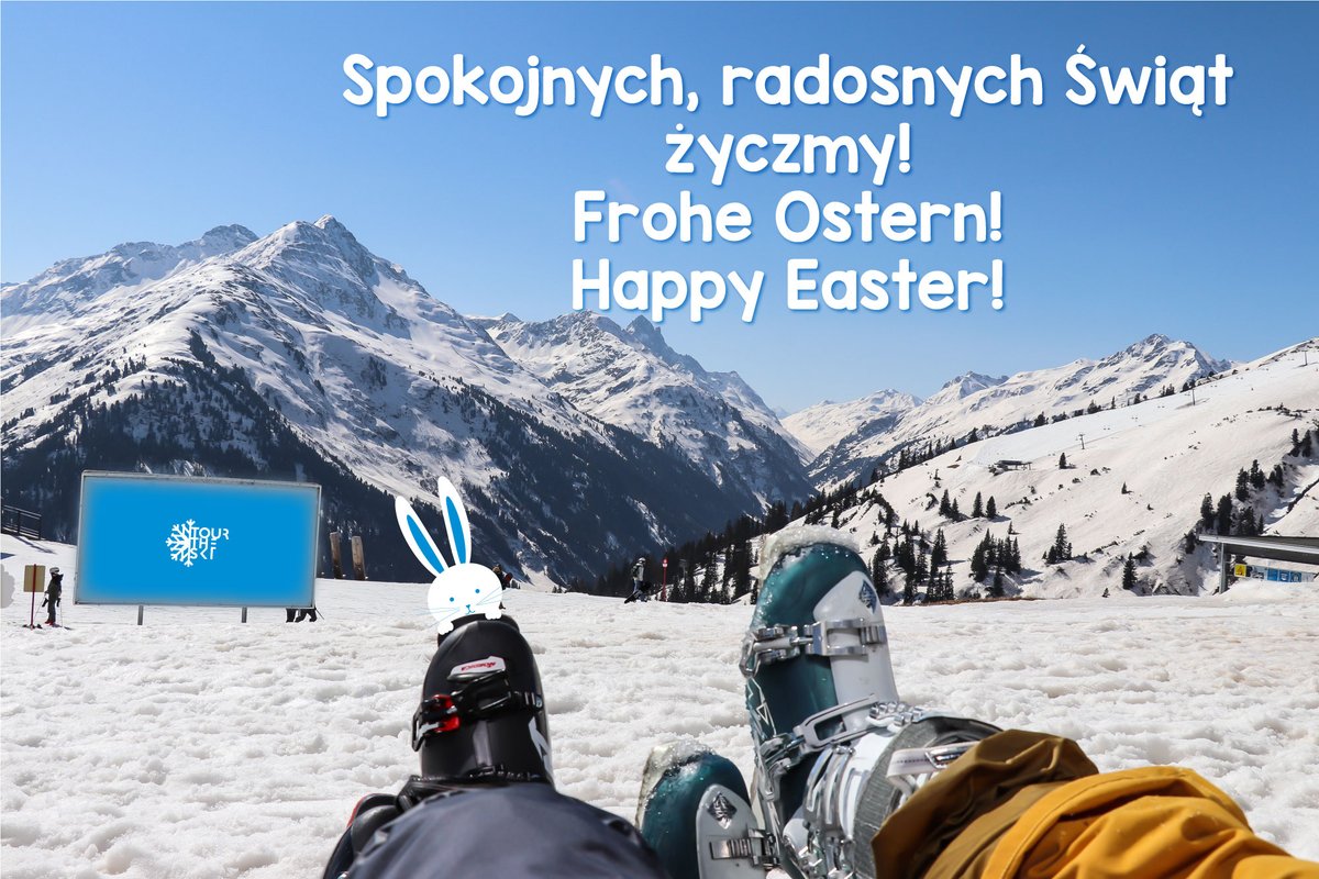 TourTheSki's tweet photo. Wesołych Świąt ludziska 😊 Niech Zając będzie hojny i szczodrze rozdaje czekoladowe jajeczka 🐰

#froheostern
#WesolychSwiat
#happyEaster2022 https://t.co/mYQPwMmYZf