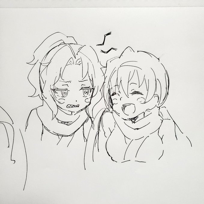 くノ一ツバキ可愛い子がわんさかいて良かったらくがき 