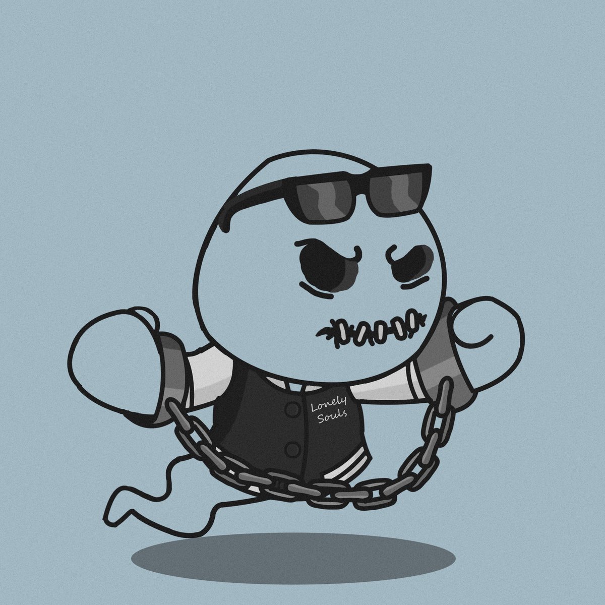 Lonely_SoulsNFT's tweet image. Why did they have to lock him up 🤬