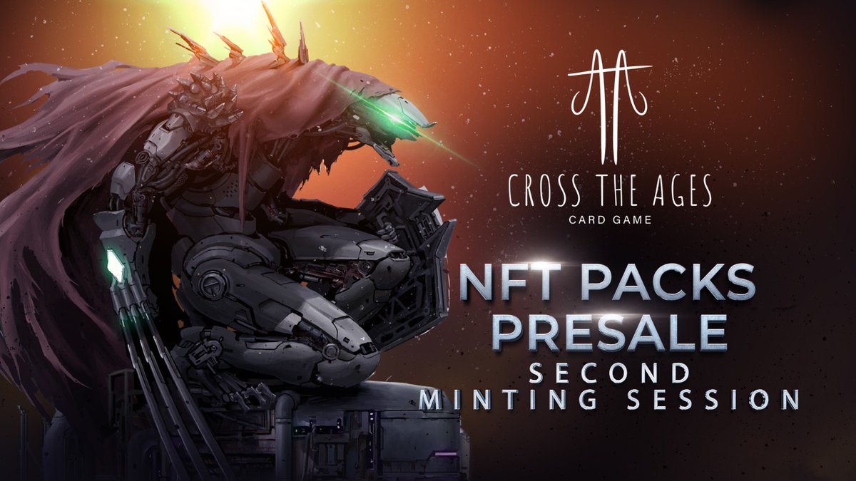 The second Cross The Ages whitelisted minting session is going live today at 5pm CEST! 

Find out if you are on the LIST, refers to the link: 

github.com/BCTSAG/CTANFT_…