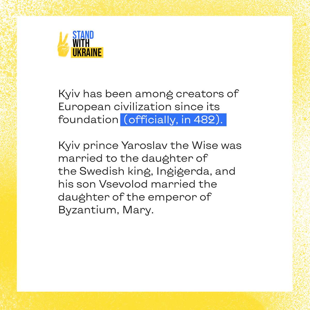 WhyUkraine's tweet photo. The biggest European country is fighting for humanity.
Subscribe and share our project. Let the whole world learn more about Ukraine!
#standwithukraine #ukraine #stopwar  #ukrainewar #helpukraine #supportukraine https://t.co/V9y9j74zej