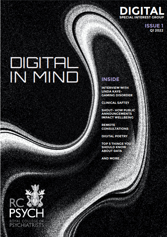 RCPsych Digital Psychiatry SIG (@rcpsychdpsig) on Twitter photo The first <a href="/rcpsychDPSIG/">RCPsych Digital Psychiatry SIG</a> Newsletter is outπ!
#Digitalinmind covering:
#Remoteconsultations
#Gamingdisorders
#Data
#RCPsychIC
& much more!
Link here <a href="/rcpsych/">Royal College of Psychiatrists</a> :
rcpsych.ac.uk/docs/default-sβ¦
A threadπ§΅ The first <a href="/rcpsychDPSIG/">RCPsych Digital Psychiatry SIG</a> Newsletter is outπ!
#Digitalinmind covering:
#Remoteconsultations
#Gamingdisorders
#Data
#RCPsychIC
& much more!
Link here <a href="/rcpsych/">Royal College of Psychiatrists</a> :
rcpsych.ac.uk/docs/default-sβ¦
A threadπ§΅