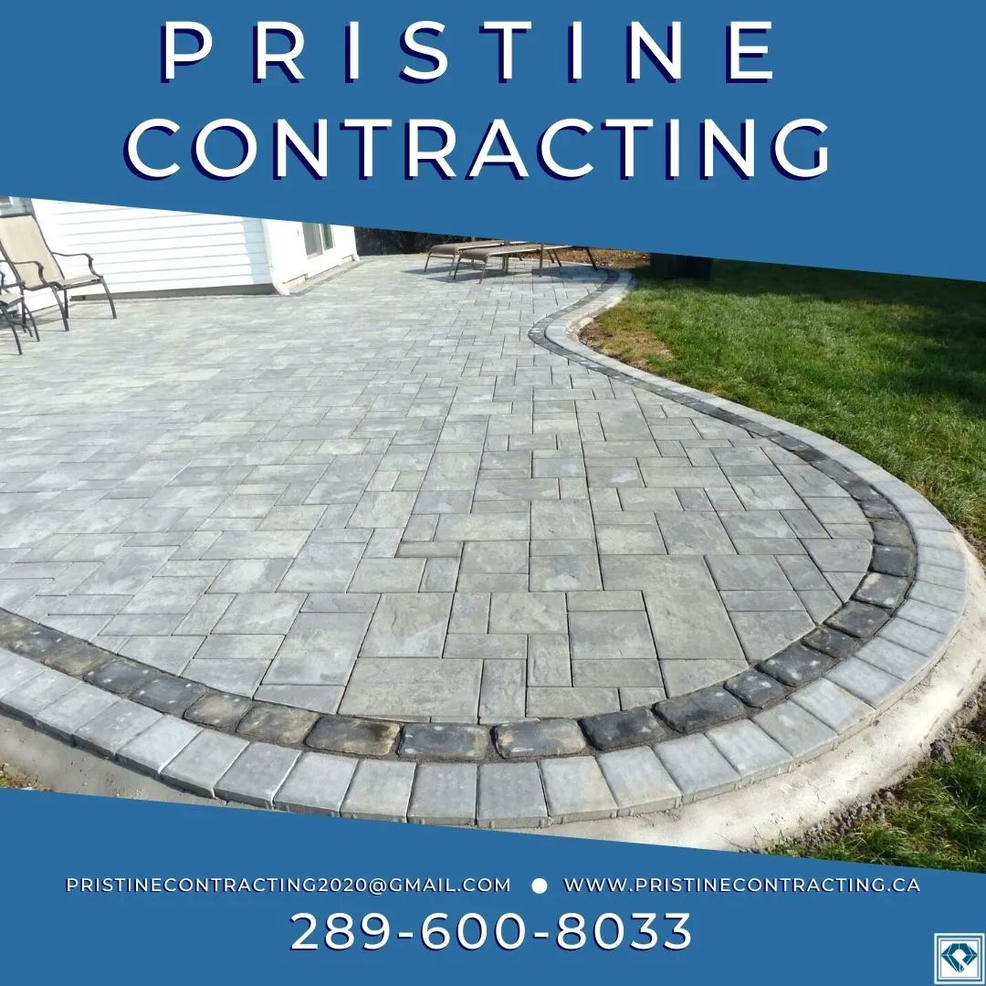 pristinecontr's tweet photo. Always dedicated to creativity. For the masters of consistency and quality give #PristineContracting a call for a free, experienced and trusted quote at 289-600-8033. #flagstonedesign #pavers #flagstone #hardscape #oshawa #concrete #flagstonesteps #landscape #construction #blocks https://t.co/74QODmMzyR