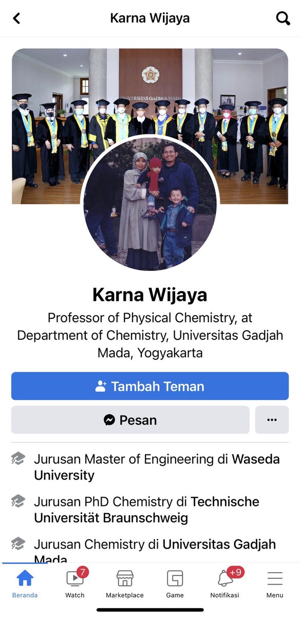 MurtadhaOne1's tweet photo. Apa benar ini akun FB seorang dosen @UGMYogyakarta yang bernama Karna Wijaya?
👉https://t.co/IgNwg1o7OU
status2nya biadab dan kurang mencerminkan sebagai orang yg terdidik. Seperti itukah kualitas seorang profesor di UGM?

Cc: @nadiemmakarim https://t.co/ssVkdRks19