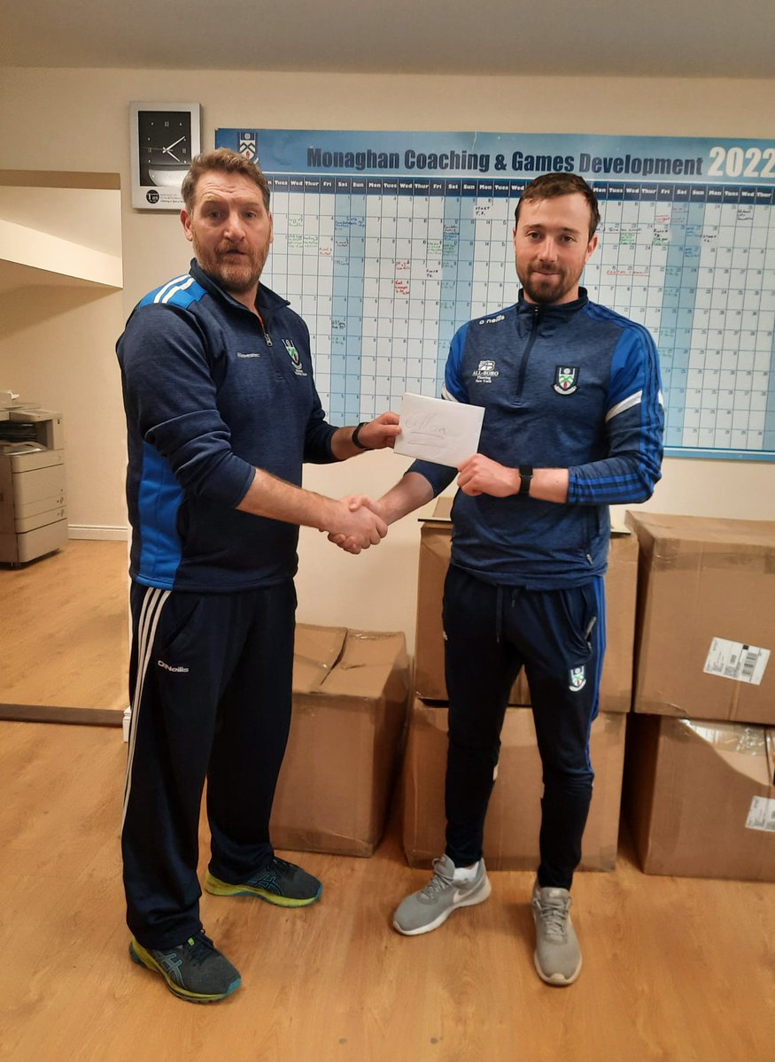 paul_pocon's tweet photo. All @monaghangaa coaching staff &amp; county board want to wish @CromwellCillian all the very best in d next stage of his career. Cillian made a great impact over his 4 years in Coaching &amp; Games. We r sure he will do d same in his next venture. #anothergoodmangone😔 https://t.co/xTTbMpuEbN