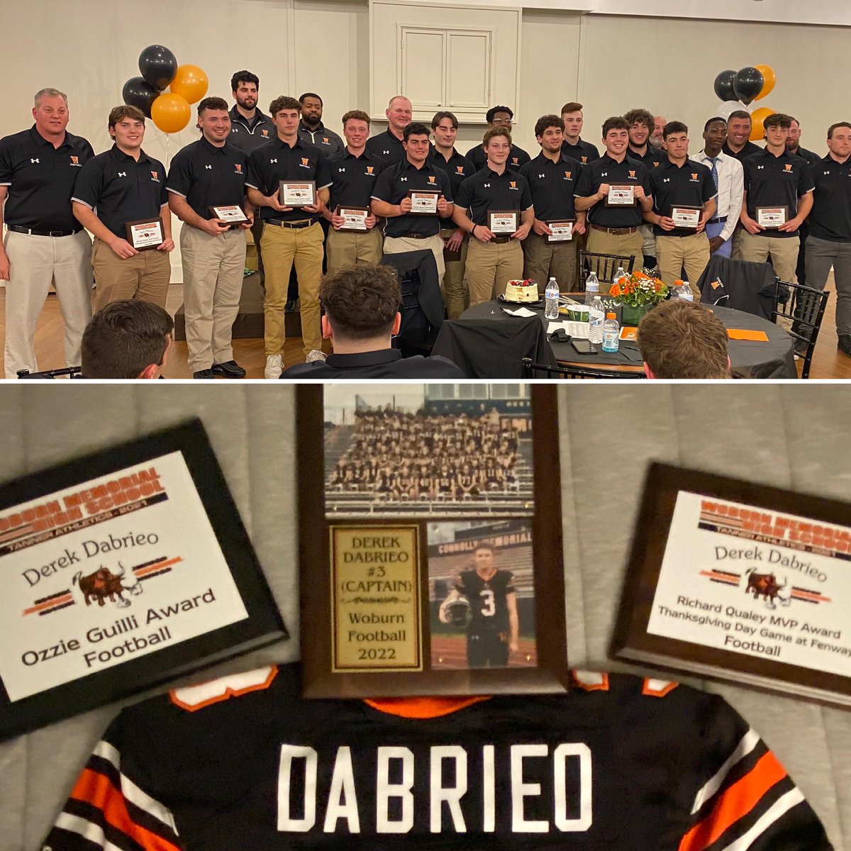 Tara Dabrieo (@tara_dabrieo) on Twitter photo Finally got to celebrate these athletes last night. Thanks for the memories seniors and #3! Shout out to the coaches for the dedication and time they all give. It was a great 4 years <a href="/derek_dabrieo/">Derek Dabrieo</a> <a href="/WUTANNERFB/">Jack Belcher</a> <a href="/QualeyScience/">Stephen Qualey</a> <a href="/McGrath_JM2/">Jeff McGrath</a> <a href="/mcgrathvp/">Vin McGrath</a> <a href="/CoachCesvette/">Christian Cesvette</a> Finally got to celebrate these athletes last night. Thanks for the memories seniors and #3! Shout out to the coaches for the dedication and time they all give. It was a great 4 years <a href="/derek_dabrieo/">Derek Dabrieo</a> <a href="/WUTANNERFB/">Jack Belcher</a> <a href="/QualeyScience/">Stephen Qualey</a> <a href="/McGrath_JM2/">Jeff McGrath</a> <a href="/mcgrathvp/">Vin McGrath</a> <a href="/CoachCesvette/">Christian Cesvette</a>