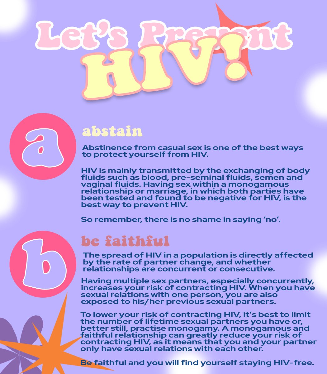education_fever's tweet photo. Live life to the fullest, go on dates, and enjoy a relationship – but remember to protect yourself and your loved one against HIV. Learn how to get started with ABCD right now. https://t.co/peyPDvPoF4