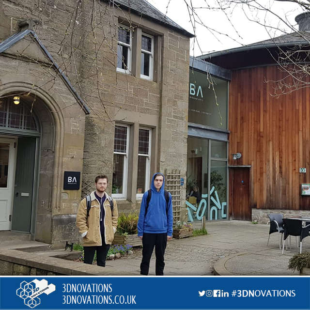 Wonderful to have both Lewis and Dylan at the Birnam Arts centre yesterday! Productive day discussing how we could make our upcoming Birnam Arts project more inclusive through innovation.

#3dnovations #autism #aspergers #virtualworld #virtualreality #inclusion #inclusivedesign