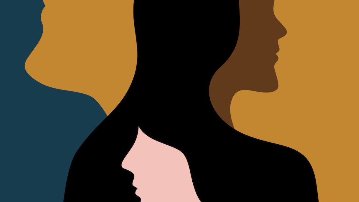 Animation of three women