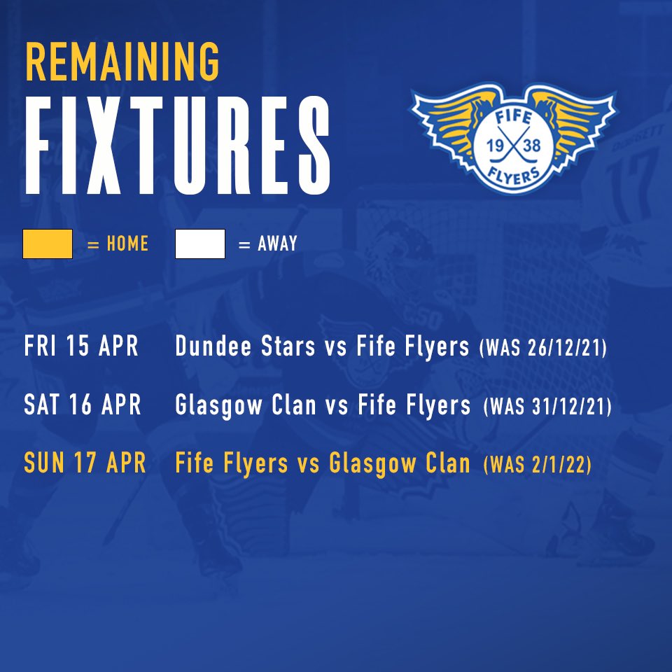 Fife Flyers on Twitter "🎟️ Box Office open 🎟️ Visit us between 1.00pm