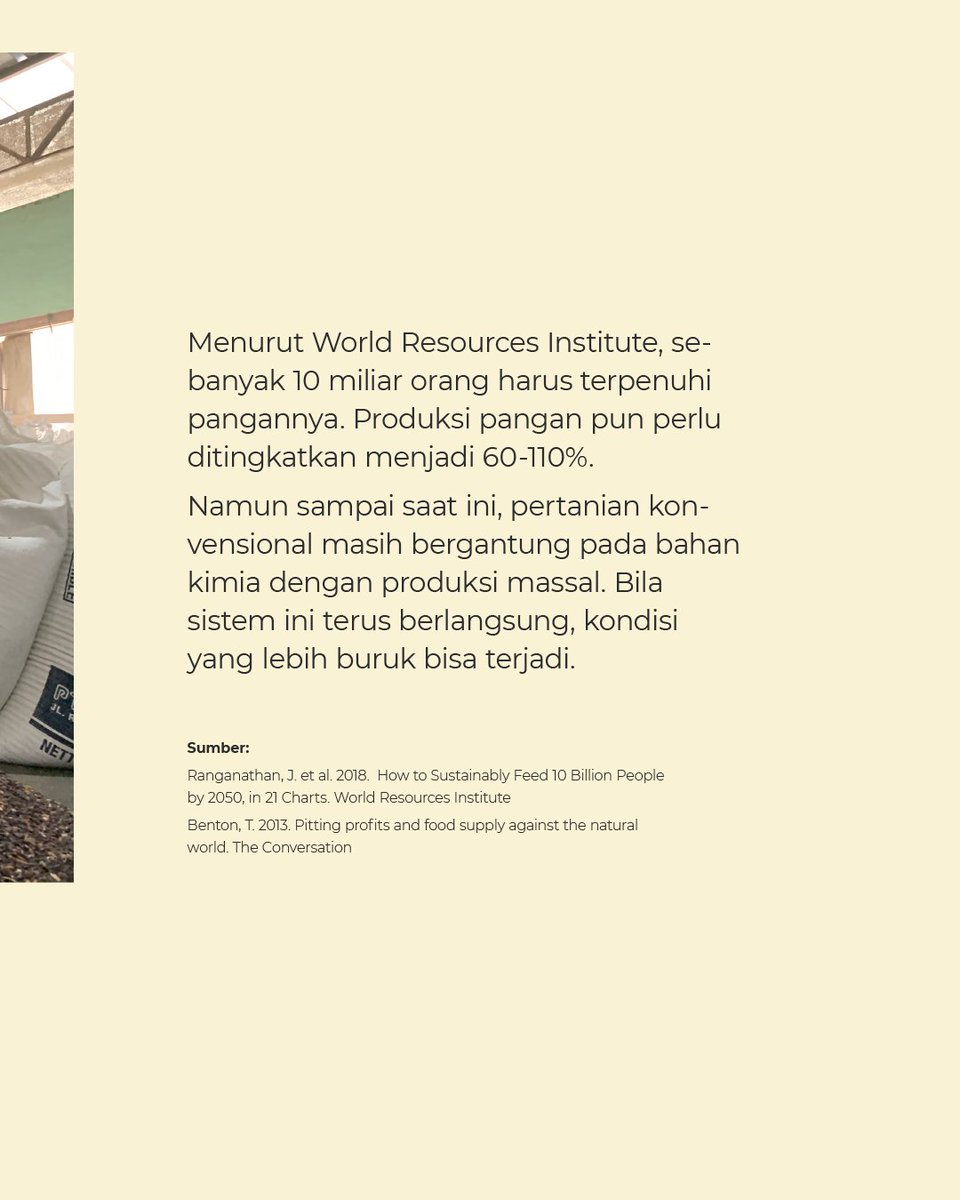 idepfoundation's tweet photo. In 2050, the need for food will increase along with the increase in the population, which will reach 10 billion. Many efforts have been made, such as building food barns, especially during this pandemic.
#InfoSelaras #PSRL #OrganicFarming #Farmer #Agriculture #Permaculture #Bali https://t.co/Ho4avDMeon