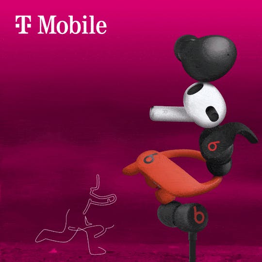 life's better when you’re listening to music 🎶

#TeamMagenta t-mo.co/3OehWUT