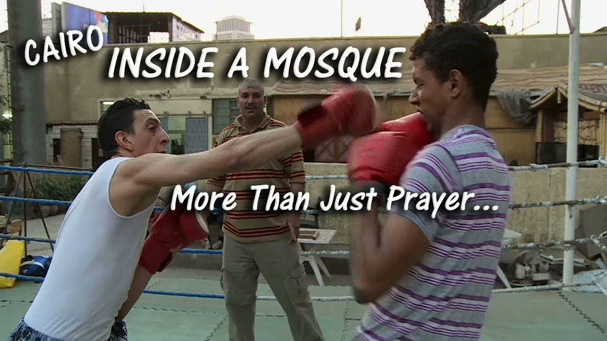 Boxing, healthcare, a computer room, and a community theatre. The surprising world inside an Islamic Mosque. buff.ly/3HYe7zM #ramadan #islam #muslim #qoran #fasting #iftar #quran #koran #eid #mosque #religion #thisisegypt #visitegypt #middleeast #cairo #egypt