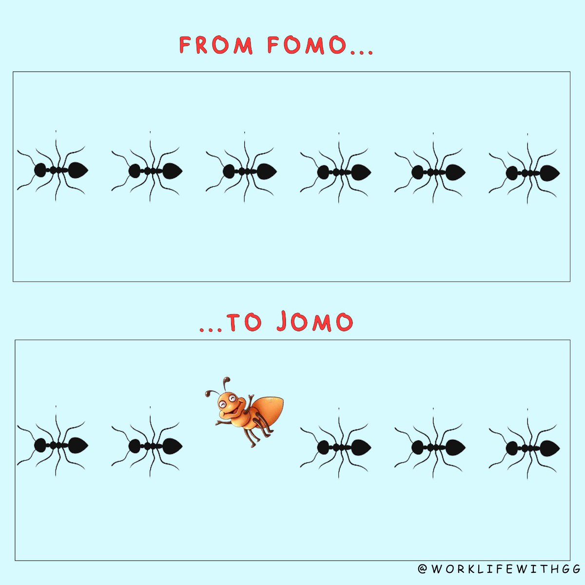 Let go of FOMO &amp; embrace JOMO (Joy of missing out) to crush your goals!