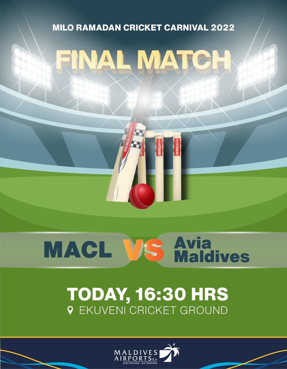 Wishing MACL Team all the best. <a href="/MACLmedia/">Maldives Airports Company Ltd</a>
