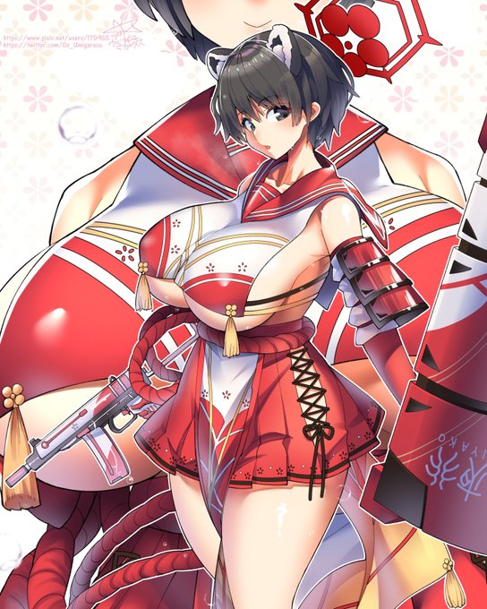 (˘ω˘)💤
#ブルーアーカイブ 
#春日ツバキ 