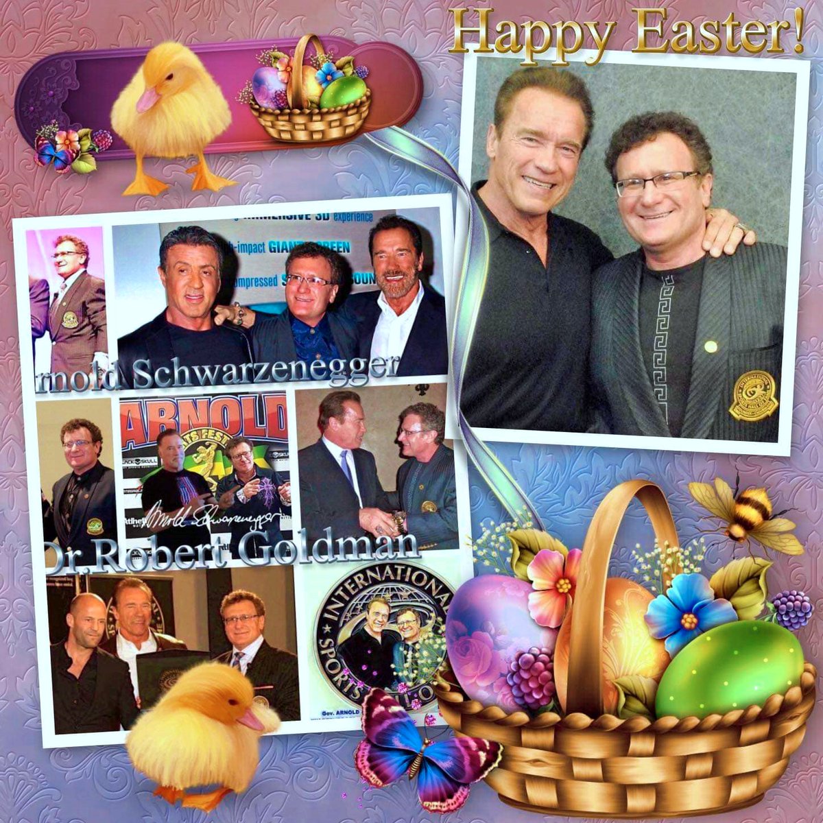 RobertGoldmanMD's tweet photo. Happy Easter/Passover to all. Make the time and effort to see friends &amp; family. 
#Easter #Passover #Holiday #RobertGoldman #SportsHof #MartialArts #MMA #UFC #Karate #CombatSports #Boxing https://t.co/LUGGbFzXo1