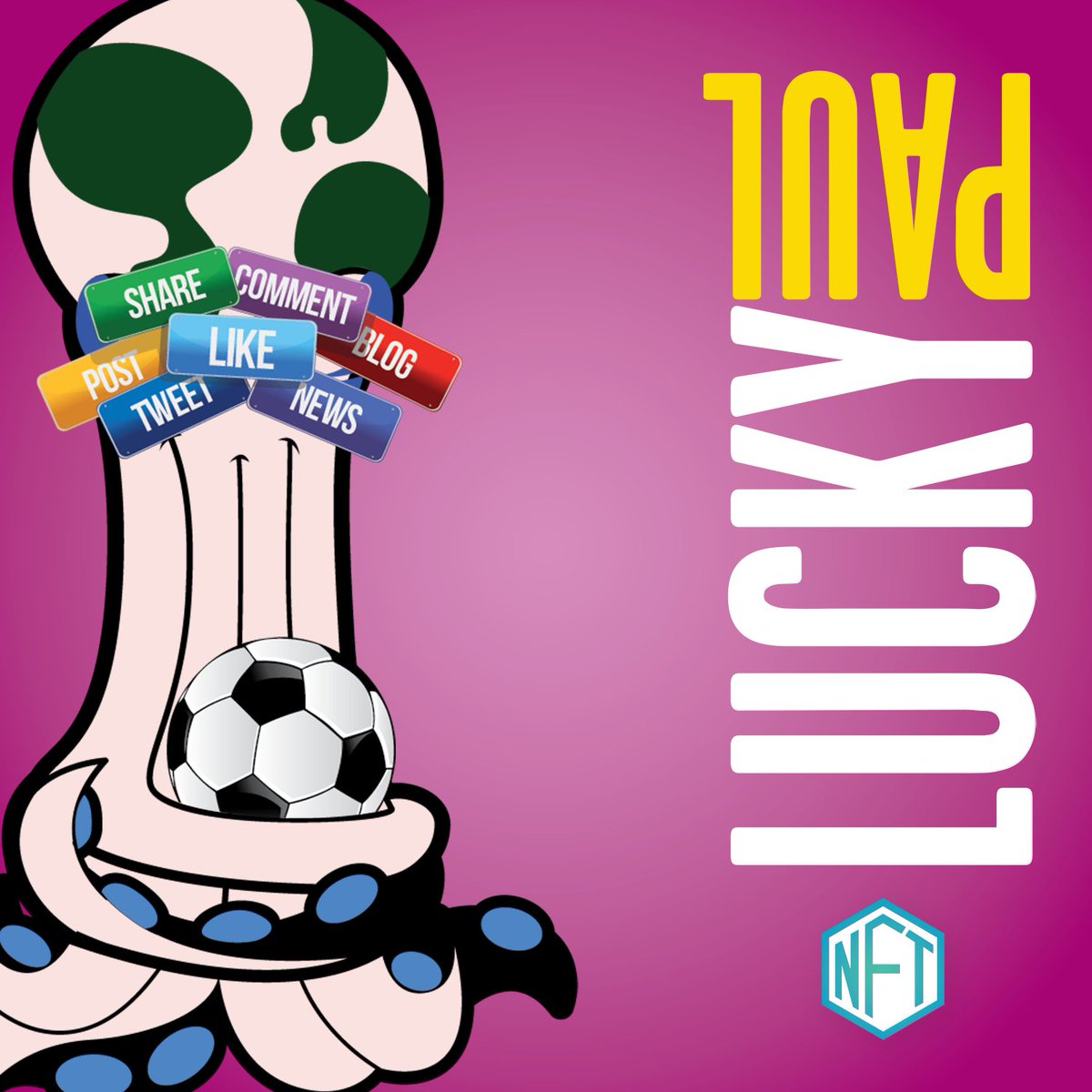 Strike it lucky with Lucky Paul.
opensea.io/collection/luc…………

#nft #nftdrop #nftfollow #nftart #nftartist #nftcollectibles #nftproject #nftcollection #nftgiveaway #nftcommunity #nftcollector #nfts #nftusa #nftartwork #nftcollectors #opensea #nftbuyer #rareart