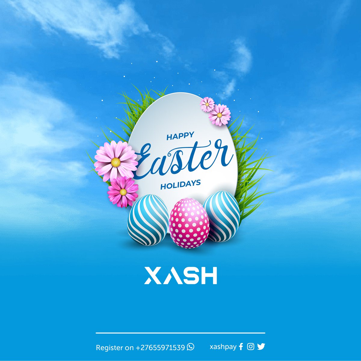 XashPay's tweet photo. Have a blessed holiday filled with happiness, love, and faith.
#easter2022 #xashpay #xash https://t.co/pcZLi36DR8
