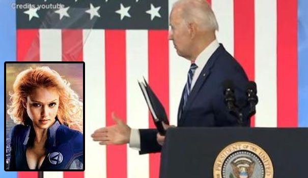 [ULTIM'ORA]
Casa Bianca smentisce gaffe di Biden: Ha stretto mano a Sue, la donna invisibile dei Fantastici 4"

#biden #fantastici4