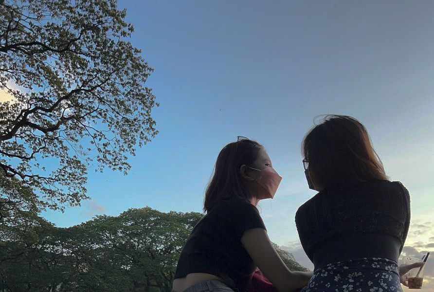 saraviago's tweet photo. after more than two years of secrets &amp; speculations, finally!  

yesterday, i officially came out to my parents  (on top of other emotionally vulnerable topics). and here, my whole family knows that you are in fact—now and always—my lover. i'd tell the whole world, over &amp; over. https://t.co/qVlWE7K0QX