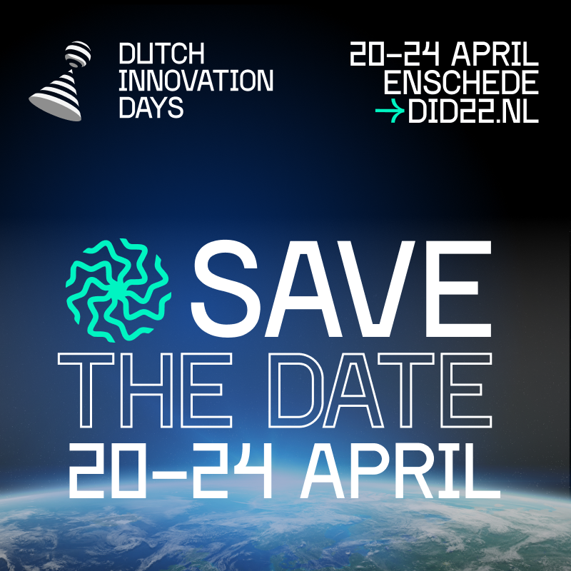 Van 20 tot en met 24 april zijn de Dutch Innovation Days. Je kunt aansluiten bij een of meer van de talks, workshops, deep dives of exposities van inspirerende kunstenaars. Vind meer informatie of scoor je tickets via did22.nl #DID22 #foundingpartner <a href="/Dutchinnovate/">Dutch Innovation</a>
