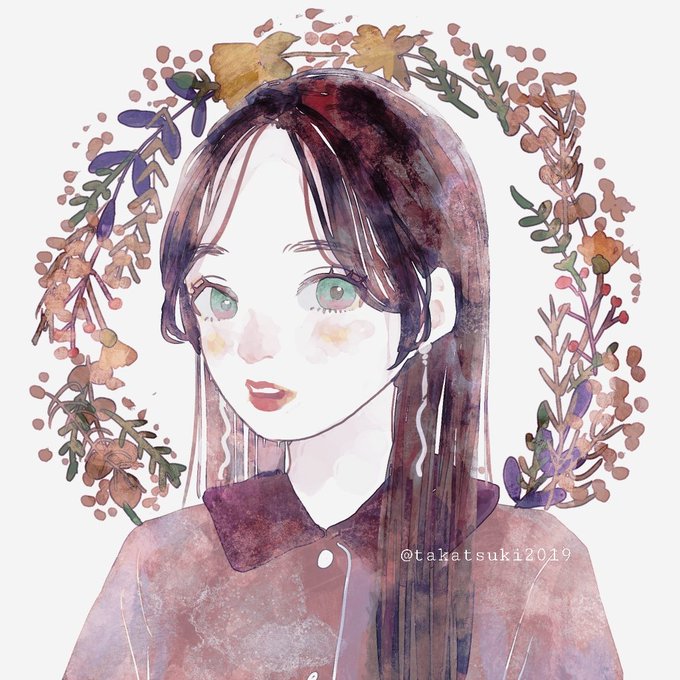 『恋する君と目が合った』
#イラスト 