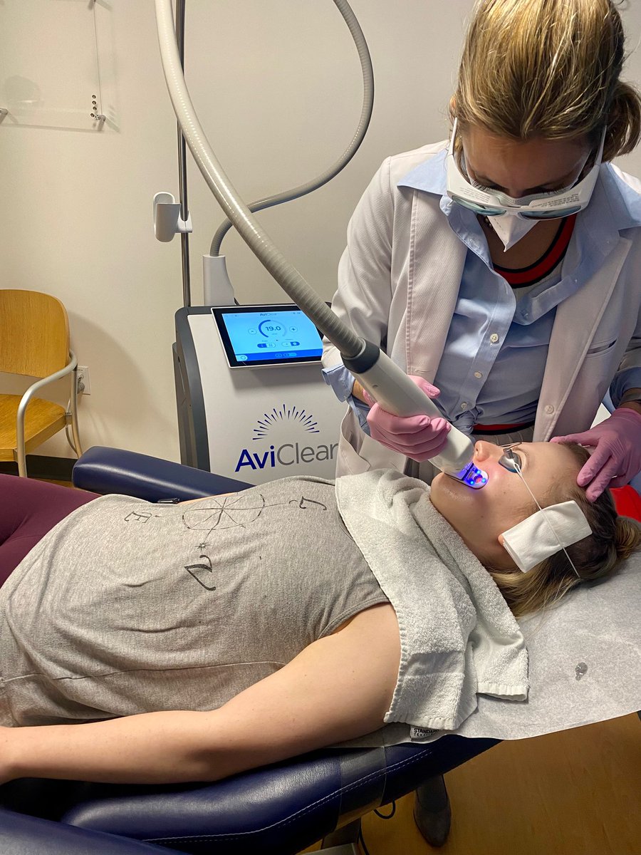 Excited to be the first #dermatology practice trained on the <a href="/Cutera/">Cutera</a> #aviclear #laser for #acne Exciting new advance in #skincare