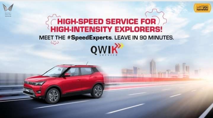 vineetmahindra's tweet photo. HIGH SPEED SERVICE FOR HIGH INTENSITY EXPLORERS. 
FOR 90 Minutes finish
Please contact for appointment:-8191803155, 8191803157
#speedexperts 
#MahindraQwik 
#Vineetautomobiles https://t.co/qLnepkNQry