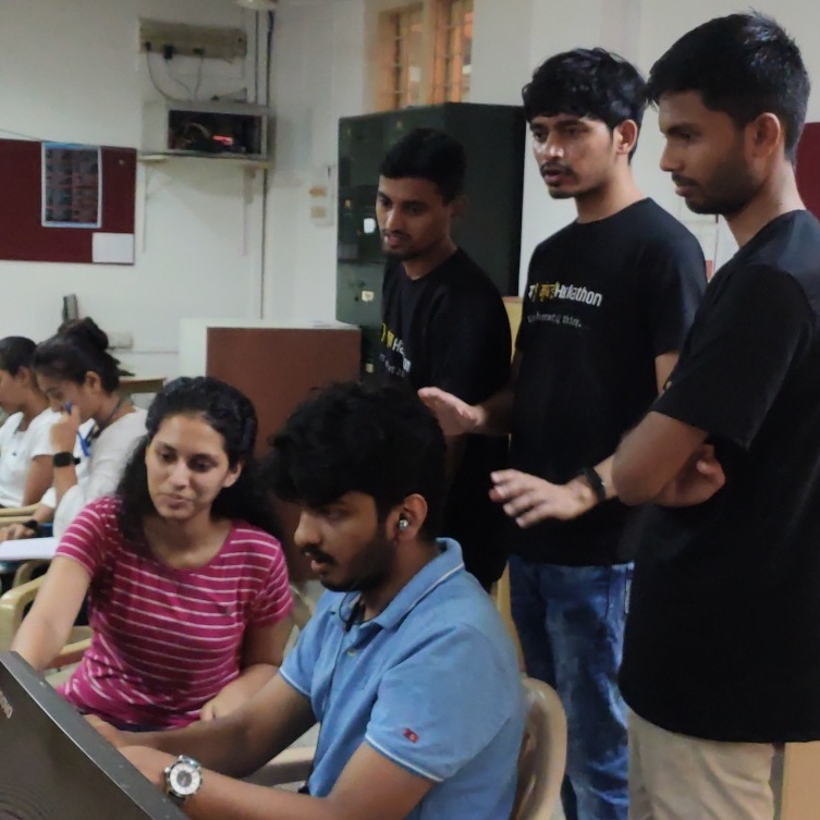 mumbaihackathon's tweet photo. Meet the team behind it all !
 @dbit_mumbai @FOSSUnited @frappetech https://t.co/oH6sOUFJQX