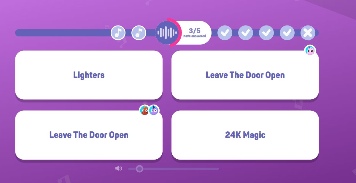 Farkie's tweet photo. @SongTriviaGame Hey, We just played a Bruno Mars round but we had a bunch of duplicate https://t.co/YSX58hOLss