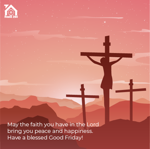 E360Real's tweet photo. May the glory and blessings of Lord Jesus brighten up our lives.

Happy Good Friday!

#goodfriday #Holyweek2022 #JesusChrist #LordJesus #RealE360 #GoodFriday2022 https://t.co/hkf4vXT865