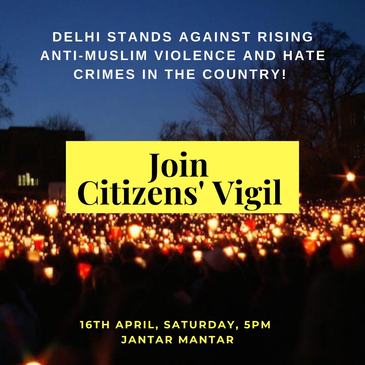 Rise and protest against the anti-Muslim violence engulfing the entire country. Demand justice and punishment for the Hindu outfits terrorizing, destroying and bulldozing Muslim lives and livelihood in India. From Karauli, Rajasthan to Khargone, Madhya Pradesh.