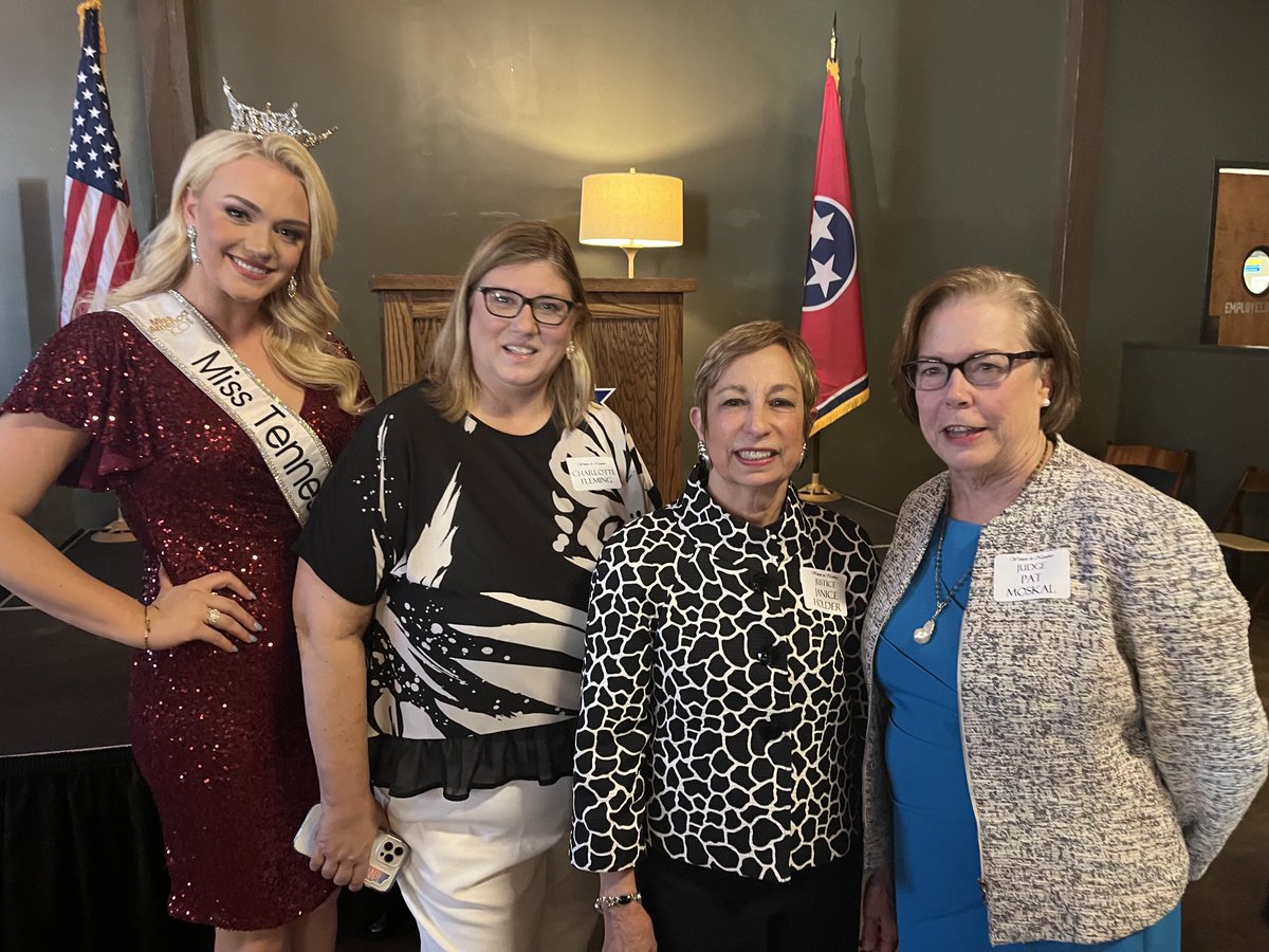 momatate's tweet photo. Women in Numbers #WIN honored FIRST female Chief Justice Janice Holder in TN history! Surrounded by ⁦@TNCourts⁩ Judges; ⁦@escobarforjudge⁩; ⁦@JudgeBlackburn⁩; thx ⁦@JohnCooper4Nash⁩! ⁦@NikkiBurdine⁩; ⁦@WKRN; honored to applaud this#trailblazer! https://t.co/Nrjh499eZs
