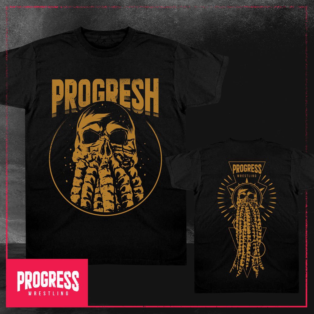 ThisIs_Progress's tweet photo. π¨ NEW MERCH DROP π¨
Brand new, limited edition, metallic print #PROGRESH tees commemorating the era of @TheJonGresham for sale at our #AtlasWeekend events or online. Quantities strictly limited.
Links to buy:
Gold: https://t.co/UfEizgcJpw
Red: https://t.co/x6vntTlwBS https://t.co/xsJnhAGEl5