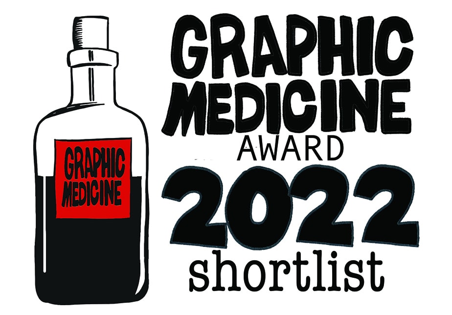 GraphicMedicine's tweet photo. The Graphic Medicine International Collective is thrilled to announce the shortlist for the Inaugural GMIC Award for outstanding health-related comics project!
Brian Fies put it best when describing the shortlist, “THIS is graphic medicine.”
https://t.co/0Y7FTychy7 https://t.co/v2sHcrA8L3