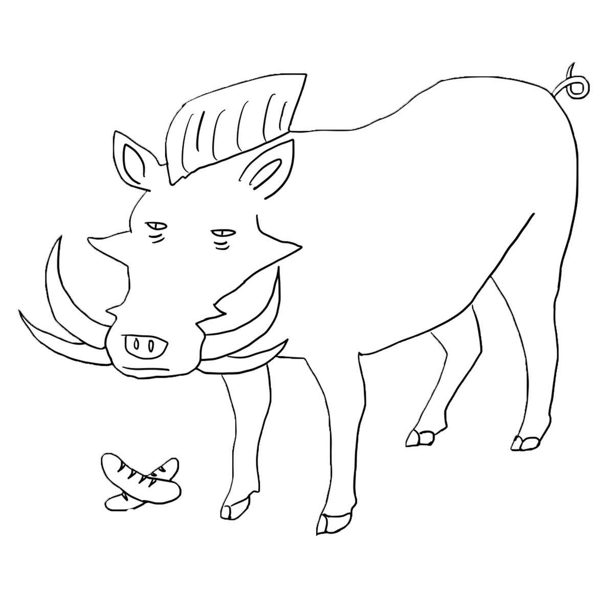 #33
This is an Ice Age warthog.
Although it looks wicked, it still suffered from dreams like it had been made into sausages every day.
It was so afraid that one day it would past away rapidly.

10 anti-social warthogs will be launched on Akaswap. 
Link : akaswap.com/akaobj/6254