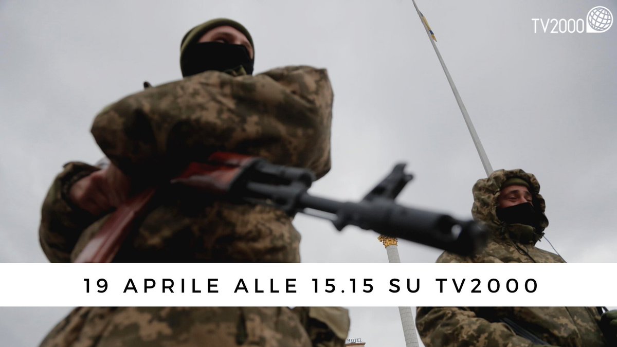 Ultimi aggiornamenti sul conflitto in #Ucraina, tra trattative e nuovi scenari. Ospiti della puntata: <a href="/laramps/">antonella rampino</a>, Giorgio Dell'Arti, <a href="/UgoPoletti/">Ugo Poletti</a> <a href="/Odessa_Journal/">The Odessa Journal 🖋⚓</a>. #19aprile ore 15.15 #canale28 digitale terrestre e 157 Sky. <a href="/TV2000it/">Tv2000.it</a>.

#UkraineRussiaWar #ukraine #Odessa