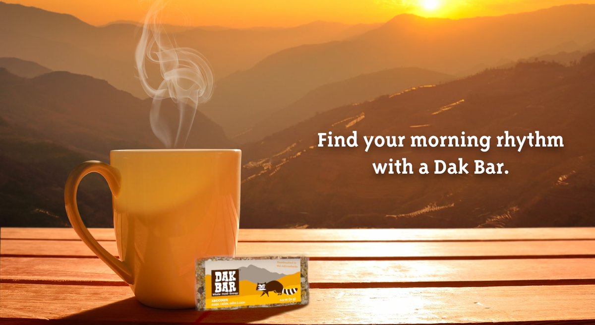 Dak Bar will be at Chapter One Coffee &amp; Tea in Plattsburgh, NY this Saturday April 16 from 9-3pm. Hop on by and support local! #adklife #supportlocal #SupportSmallBusinesses dakbar.com