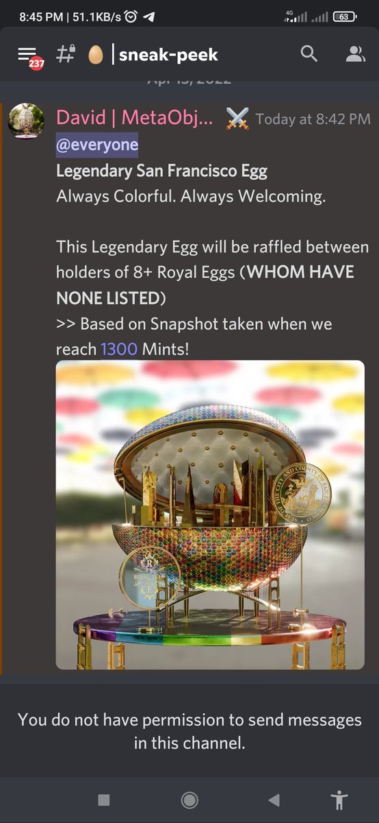 dahilsaskin's tweet photo. @royaleggsnft the hunt for the 1eth egg has begun and 1 has been found there are 2 more to be found so why not get 8 8x the chance on winning both 1 eth egg and a legendary egg @metaversejoji @khoshy @ryandcrypto @BounceNewsNg @BrixMaid https://t.co/QCeAp0ebAn