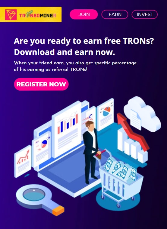 _Tron80miner's tweet photo. You can download our app via Google play store or click this link. 
👉https://t.co/h78TKCfZQQ
#cryptocurrency #trontrx #mining #earmoney #moremoney #profit https://t.co/KlDhM06Eeh