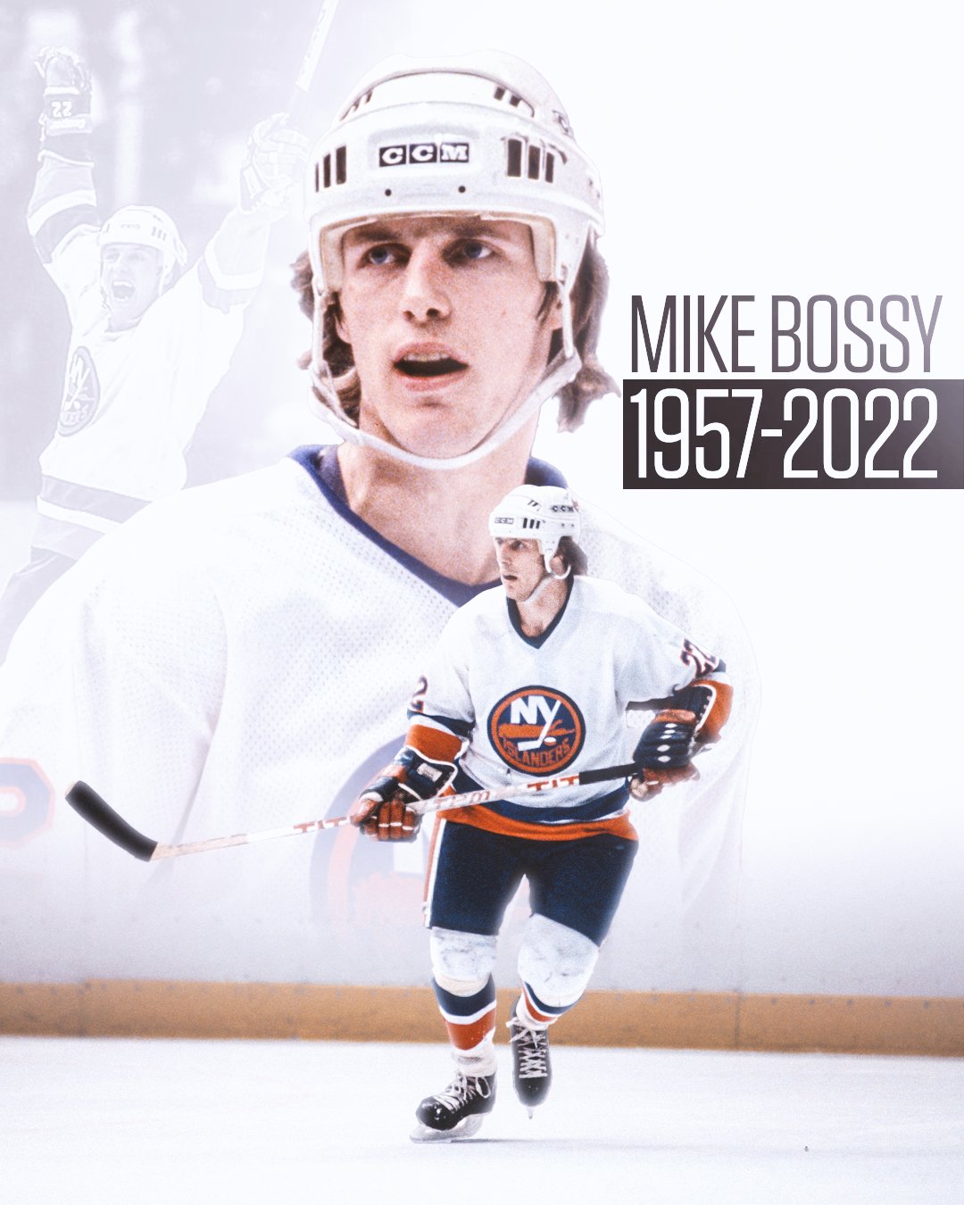 Mike Bossy, Islanders great, 4-time Cup champion, dies at 65