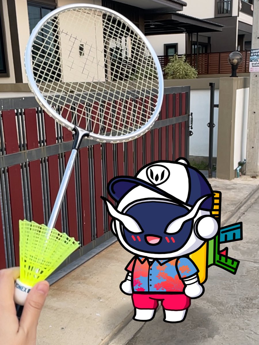 prsssssssss's tweet photo. Badminton 🏸 with #Metawarden 
#armity https://t.co/GxodtnCkjX