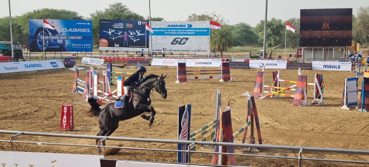 The opening action at the 3-day The ANAND Delhi Horse Show 2022 unfolded at the 'Gabriel Open Jumping' event, as horses and riders navigated the obstacles with skill and dexterity. 

#ANANDGroupIndia #ANANDDelhiHorseShow2022 #DelhiHorseShow #DHS