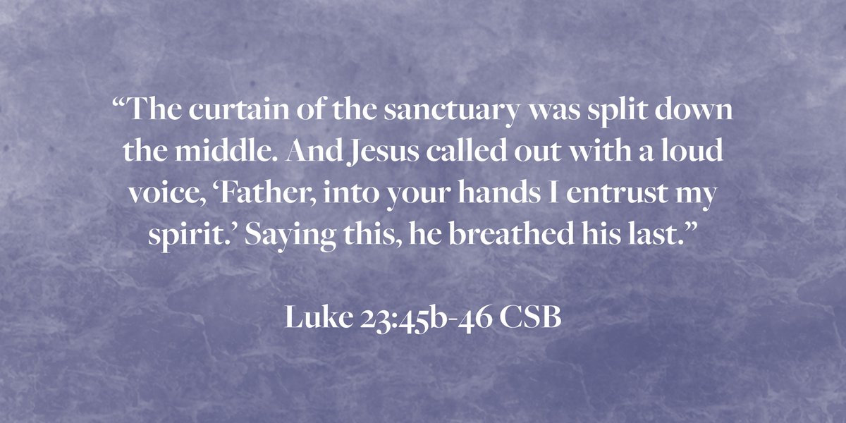 Today we remember the sacrifice Jesus made for us.

Whom will you tell about it today?