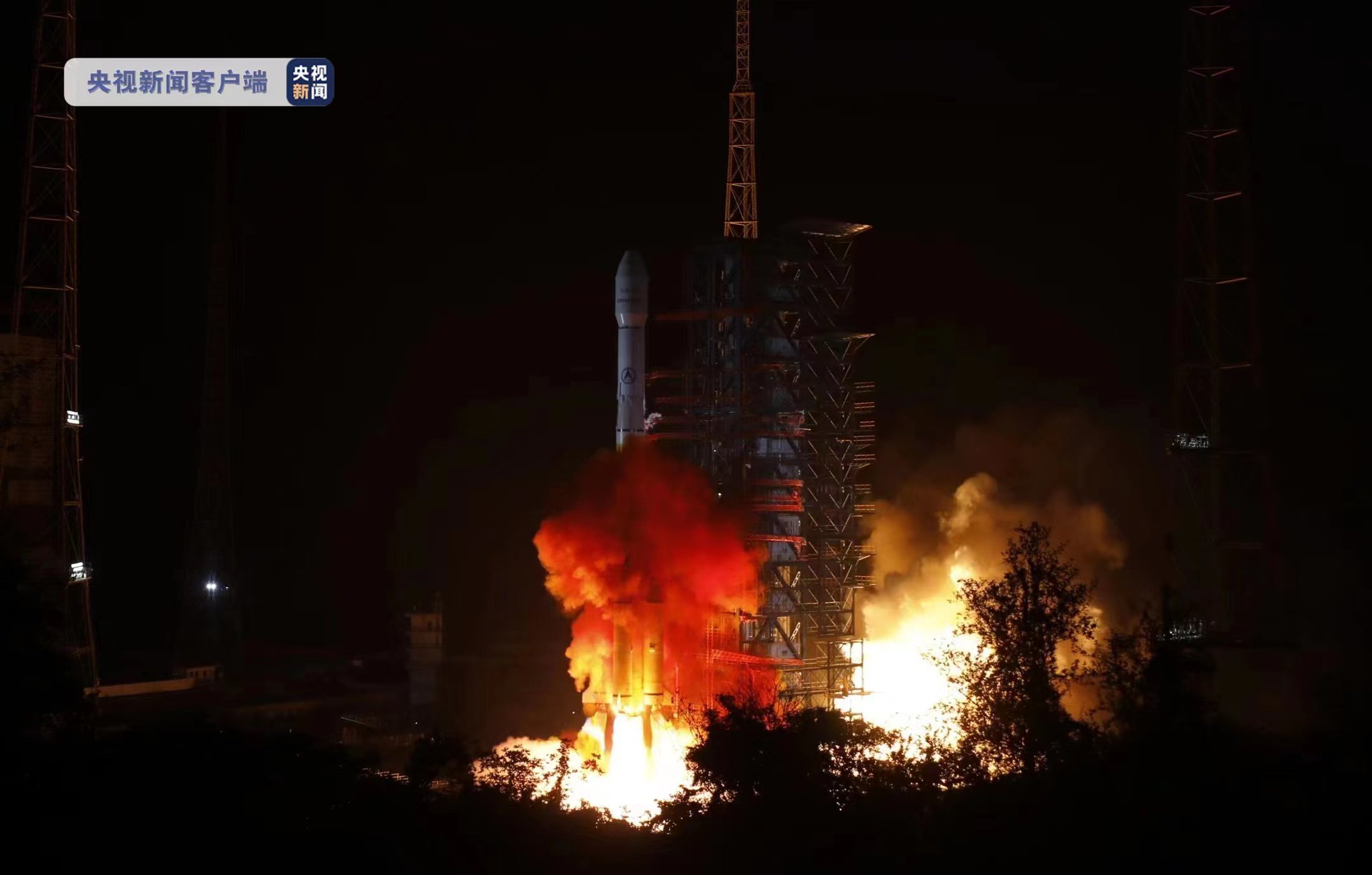 CGTN on Twitter "China successfully sent a new satellite, Zhongxing6D