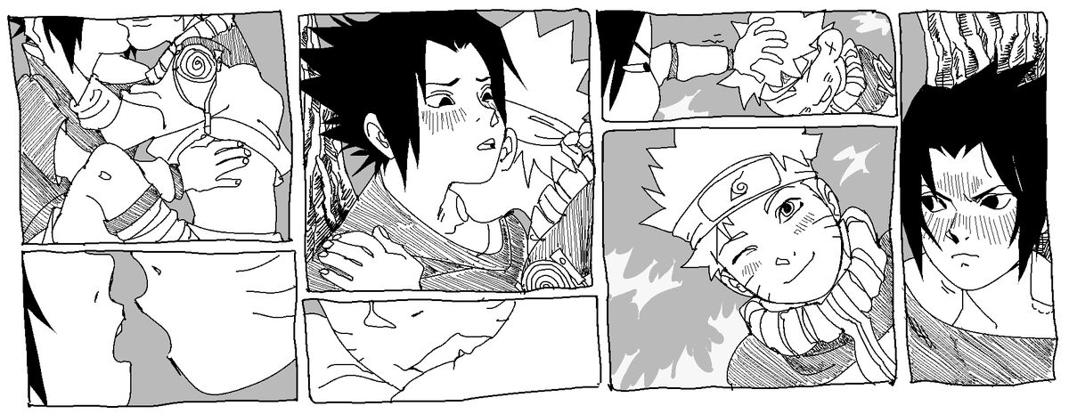 cute little narusasu commission!🍃🍃🍃 