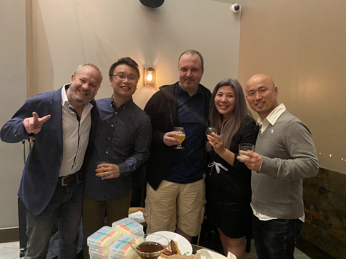 karrykleeman's tweet photo. Breaking bread, shaking hands, and even hugging.  We missed one another… In-person customer events feel like a high school class reunion. https://t.co/qnAD9sjvyn