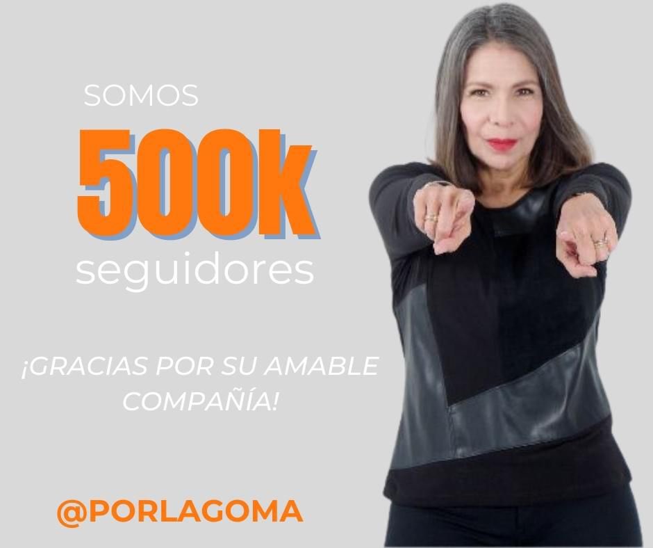 porlagoma's tweet photo. Querida pajarera, somos este gentío ¡500 mil  gracias! https://t.co/yMyijmpa4X